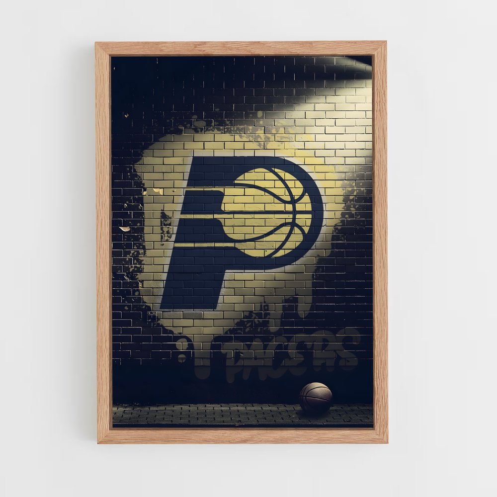 Poster Dunk sur Brique – affiche Basketball (vue 4)